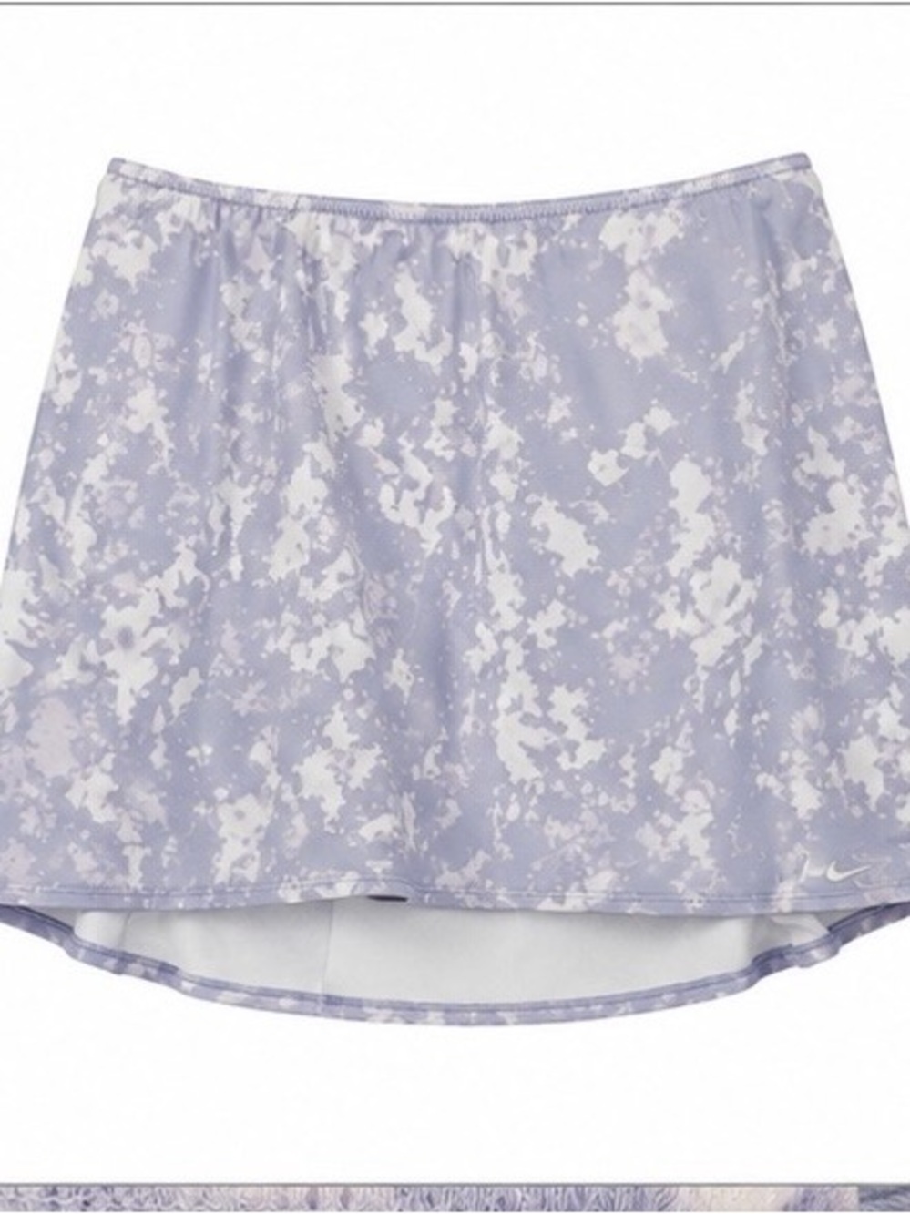 75. NWT Nike Lavender White A-Line Athletic Skirt